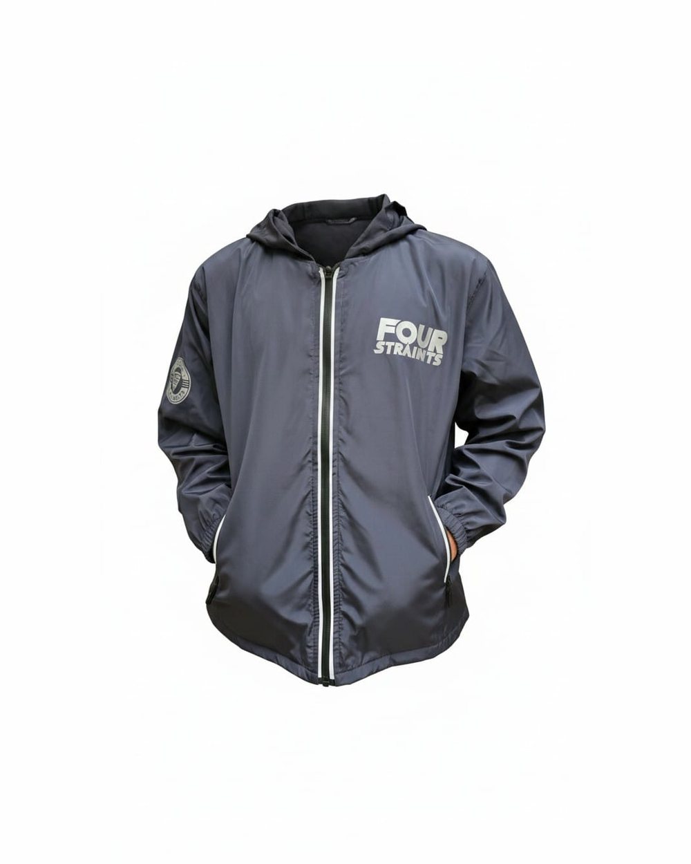 Chaqueta Cortaviento Gris — ropa técnica Chaquetas para BMX, MTB y Downhill